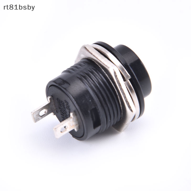 Nút Nhấn Bật / Tắt Đèn LED 16mm 12V-24V Bằng Kim Loại Chống Nước Cho Xe Hơi