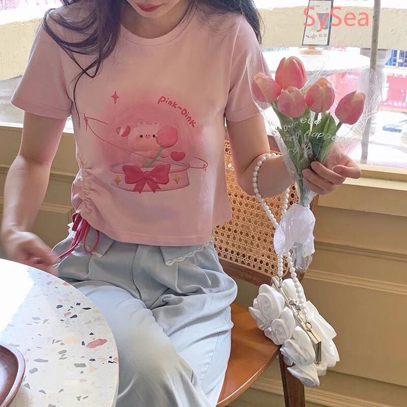 Quần Lưng Cao Form Ôm Phối Dây Rút Thời Trang Mùa Hè