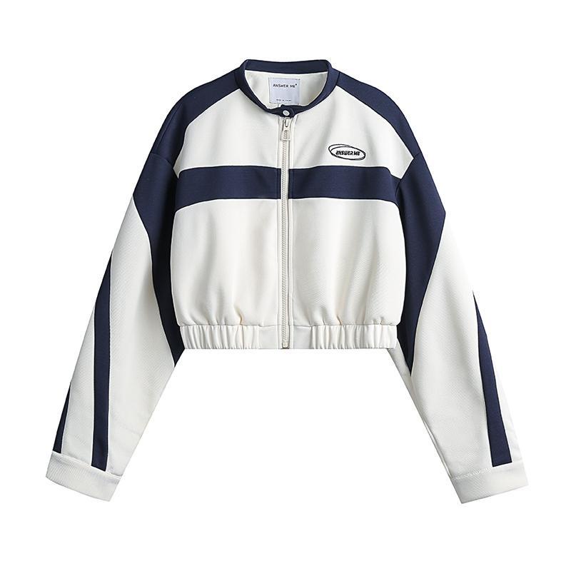 Áo Khoác Bóng Chày Tay Dài Dáng Rộng In Họa Tiết Thời Trang Dành Cho Nữ