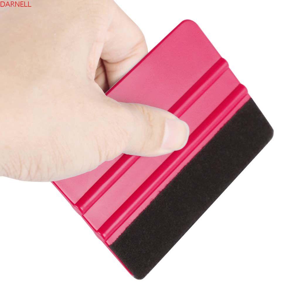 Dụng Cụ Cạo Phim Dán Xe Hơi Bằng Nhựa Màu Đỏ