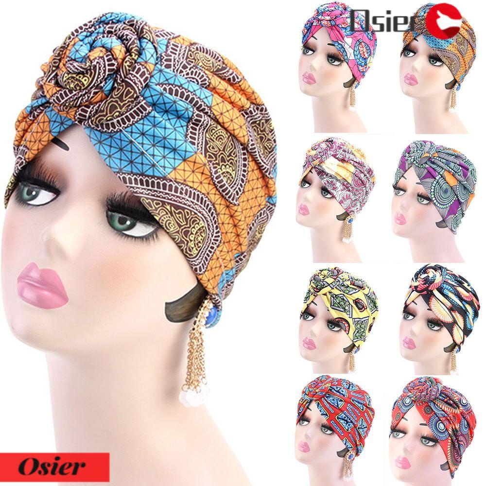 Mũ Trùm Đầu Cotton Co Giãn In Họa Tiết Hoa Thời Trang Thường Ngày 1 2023