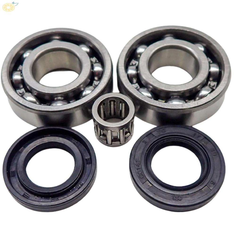 【VARSTR】Crank Pin Bearing For STIHL 029 039 Seal Fittings 2 Stroke Oil Seal Set
