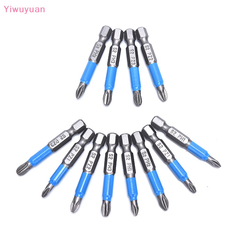 Bộ 12 Mũi Khoan Điện Một Mặt Chống Trượt PH 50mm Mới