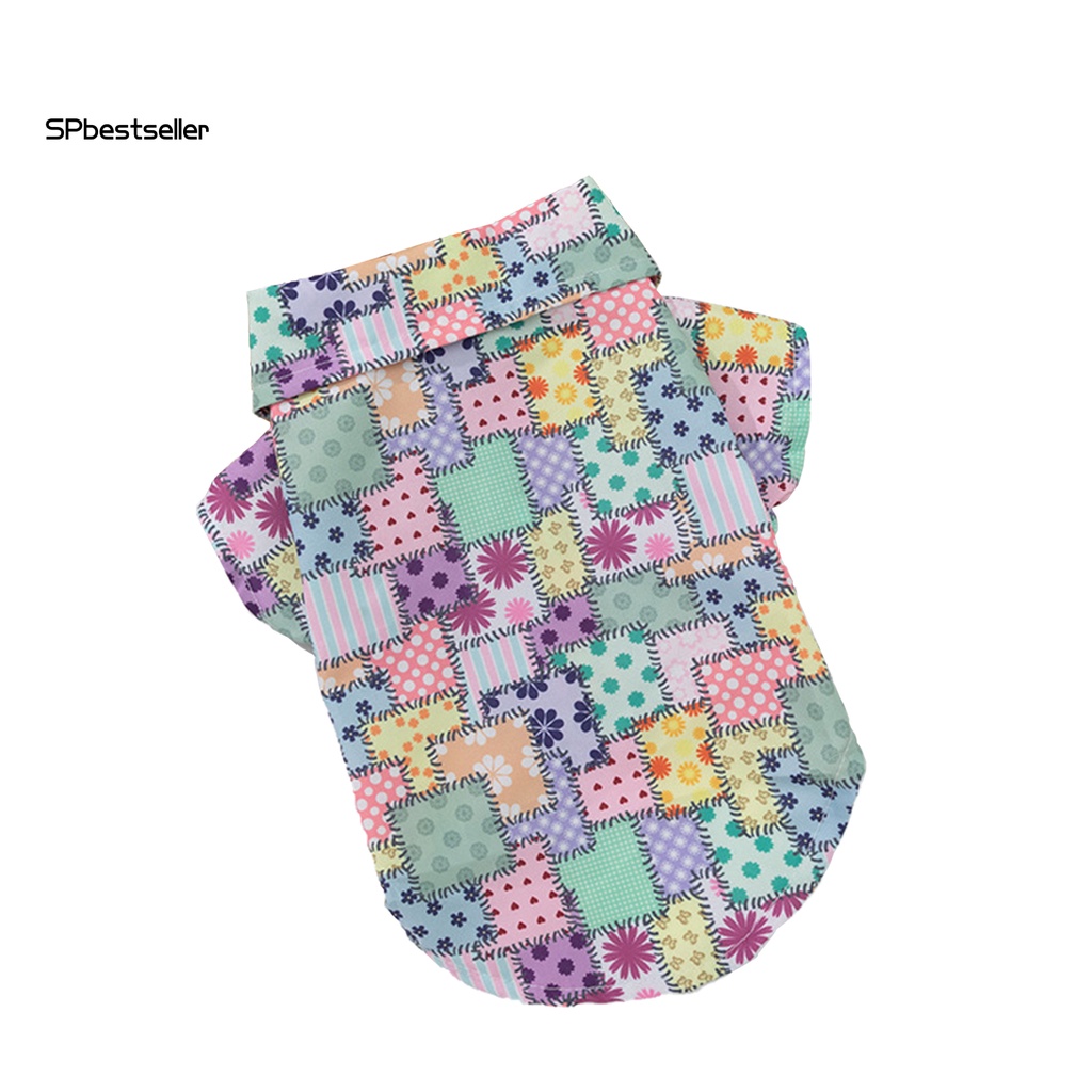 Spbestsellwr Áo Sơ Mi Tay Ngắn Mềm Mại Thoáng Khí In Hình Lông Vũ Hai Ống Chân Cho Cún Cưng Ngoài Trời