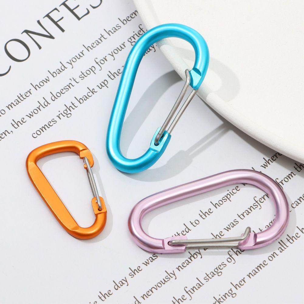 SHOUHOU Móc Khóa Carabiner Bằng Hợp Kim Nhôm Nhiều Màu Sắc An Toàn Cho Hoạt Động Thể Thao Ngoài Trời Sho Đa Chức Năng