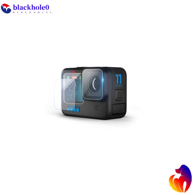 Kính Cường Lực Hd Bảo Vệ Ống Kính Máy Ảnh Chống Trầy Chống Va Đập Tương Thích Với Gopro11 / 10 / 9