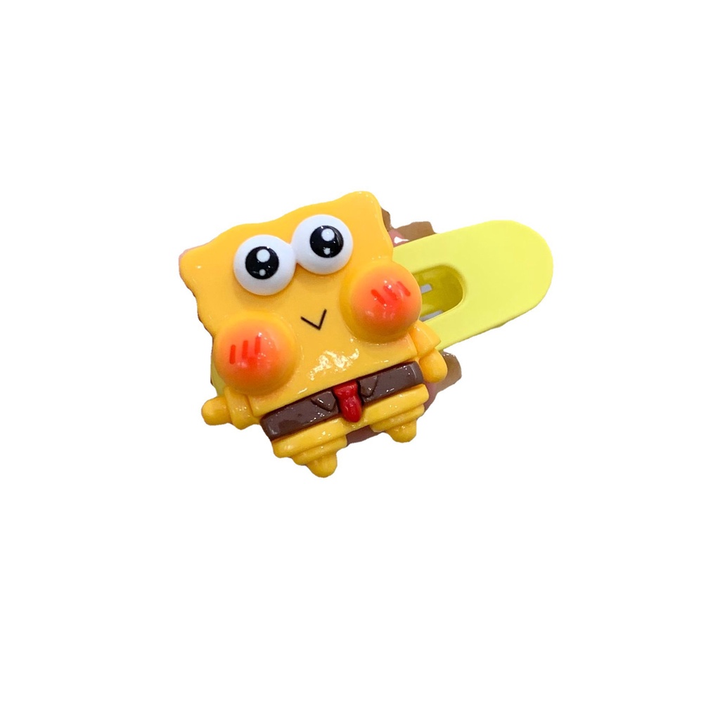 Kẹp Tóc Bên Hông Họa Tiết SpongeBob Dễ Thương 2023