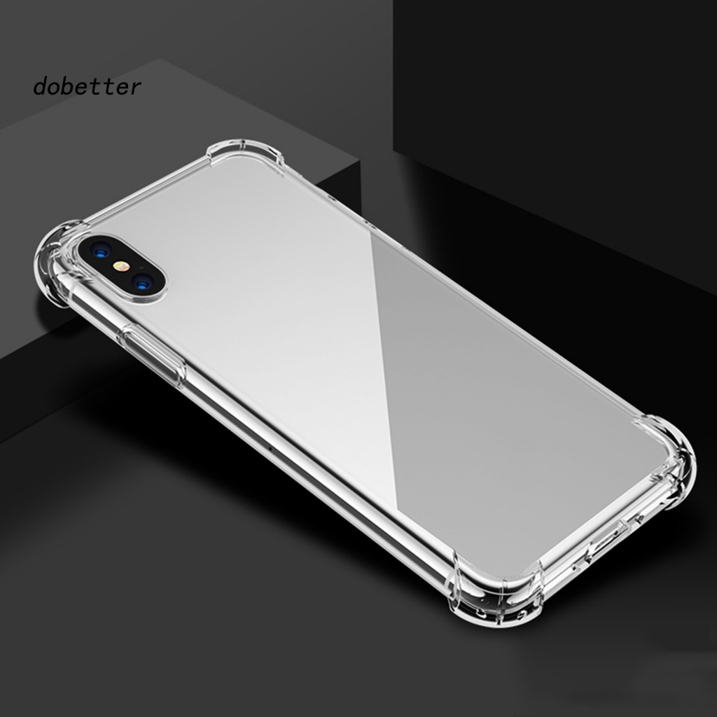 Ốp Điện Thoại TPU Mềm Trong Suốt Chống Sốc Cho iPhone X / 8 / 8Plus