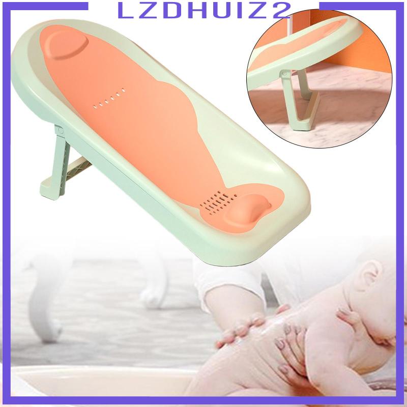 [Lzdhuiz] Giá Đỡ Hỗ Trợ Tắm Cho Bé Sơ Sinh Màu Cam