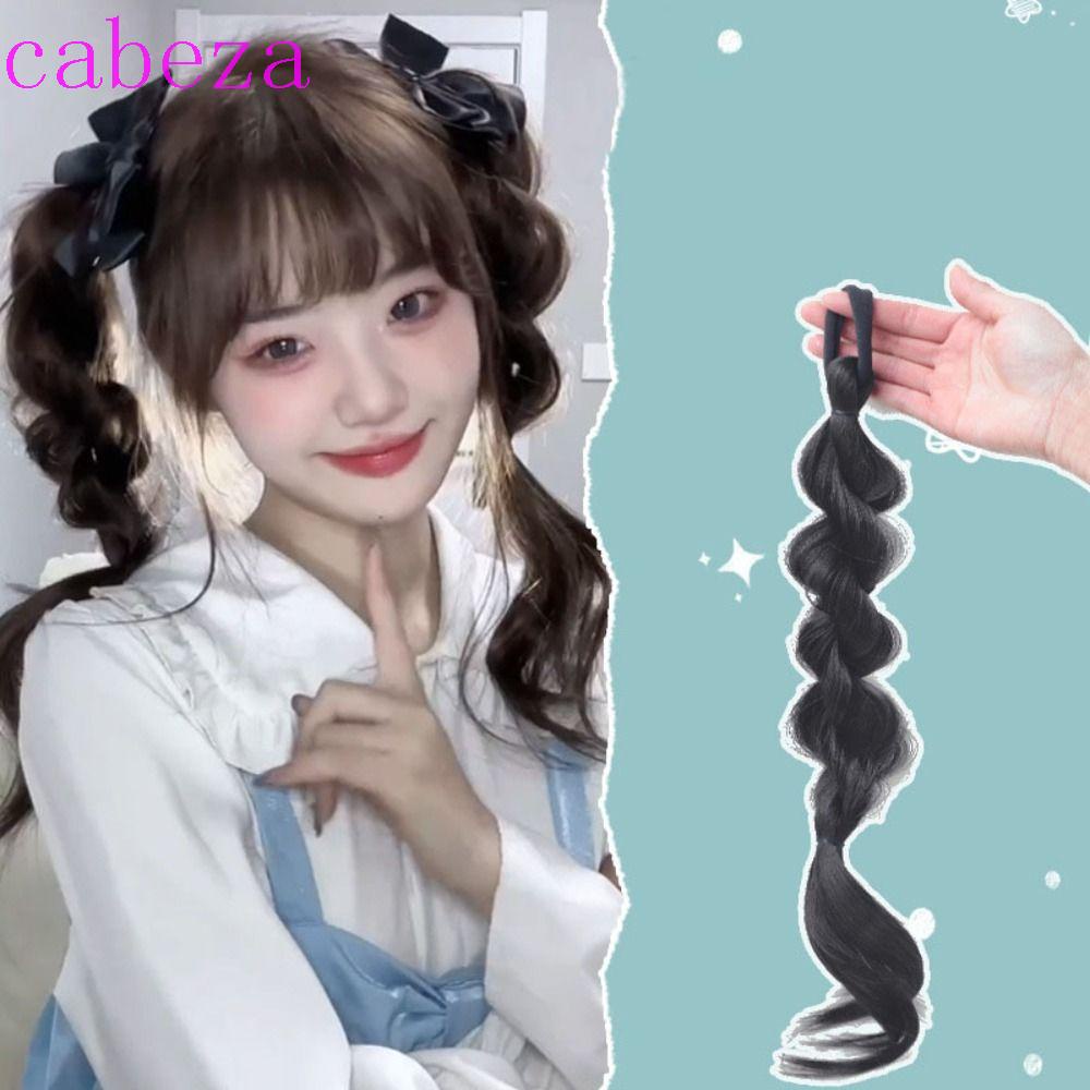 Tóc Giả Thắt Bím Bằng Sợi Tổng Hợp Chịu Nhiệt Tự Nhiên Màu Đen Thời Trang Cho Nữ Tập Boxing