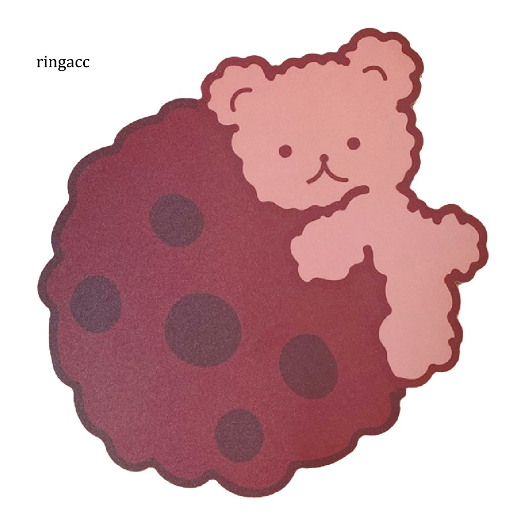 Tấm Lót Chuột Cao Su Chống Trượt Hình Gấu Hoạt Hình Dễ Thương