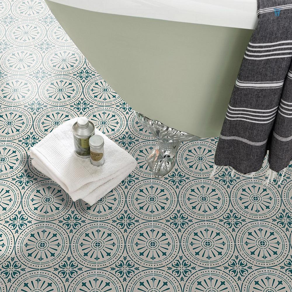 Miếng Dán Sàn Nhà Bằng PVC Tự Dính Chống Nước Chống Ẩm 0.2m * 3.0m