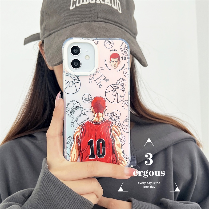 Ốp Điện Thoại Mềm Chống Sốc Màu Gradient Cho IPhone 14 13 12 11 Pro Max SE2020 X XR Xs Max 7 8 Plus