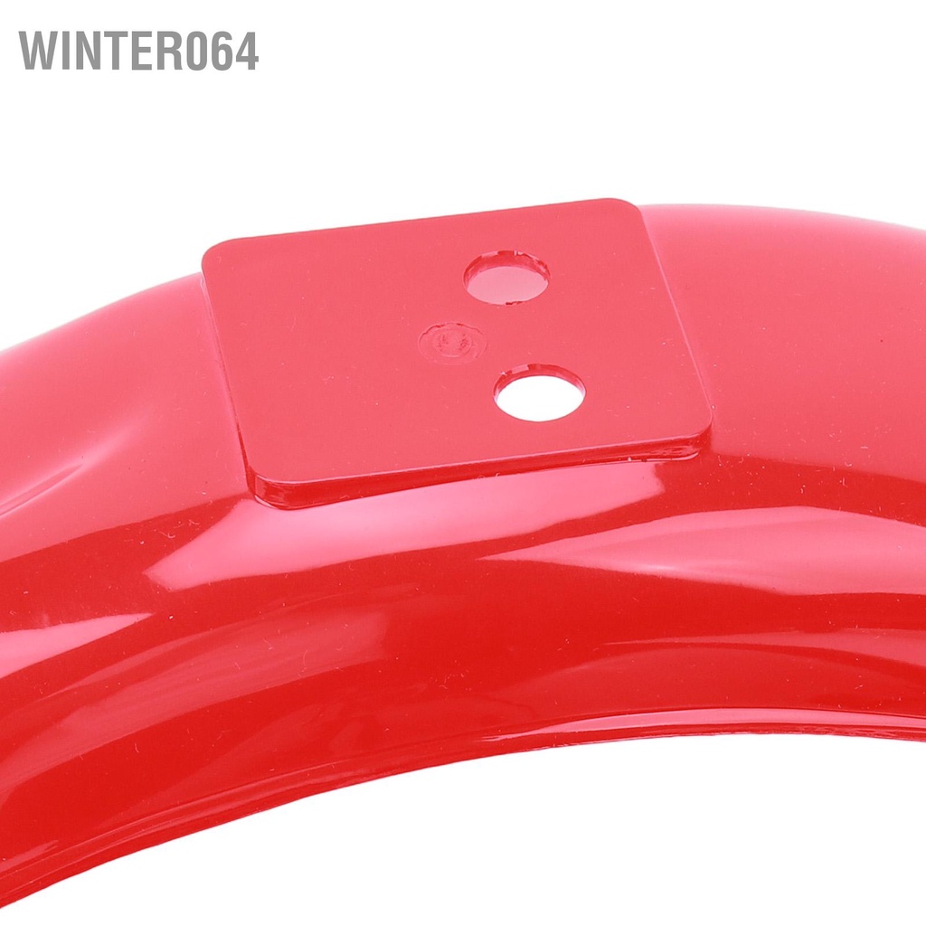 Winter064 Xe Máy Fender Độ Bóng Cao Màu Đỏ Phía Trước Sau Bùn Bảo Vệ Tấm Phù Hợp Với Z50 Z50A Z50J Z110 Z125 Đạp 8in Hoặc 10in Bánh