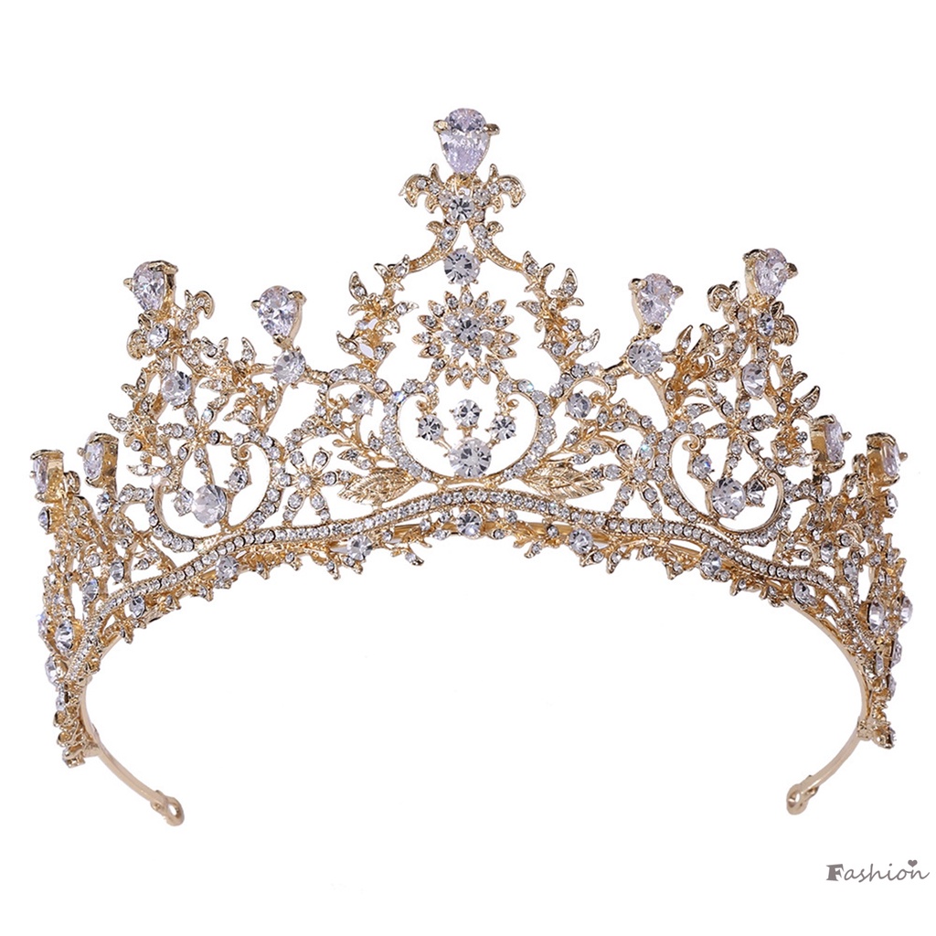 Vương Miện Cài Tóc Cô Dâu Dễ Xé Xinh Xắn