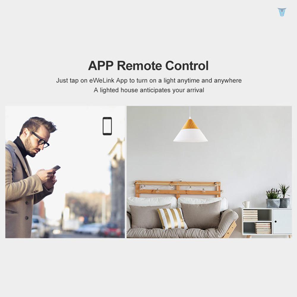 Công Tắc Đèn Gắn Tường 2.4Ghz Điều Khiển Từ Xa