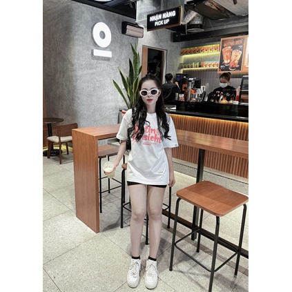 Áo Thun Gatin Cloudy Unisex phù hợp nam nữ 40-80kg Cotton 100%