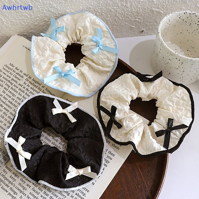 Dây Buộc Tóc Chất Liệu Da Co Giãn Phong Cách Hàn Quốc Mới