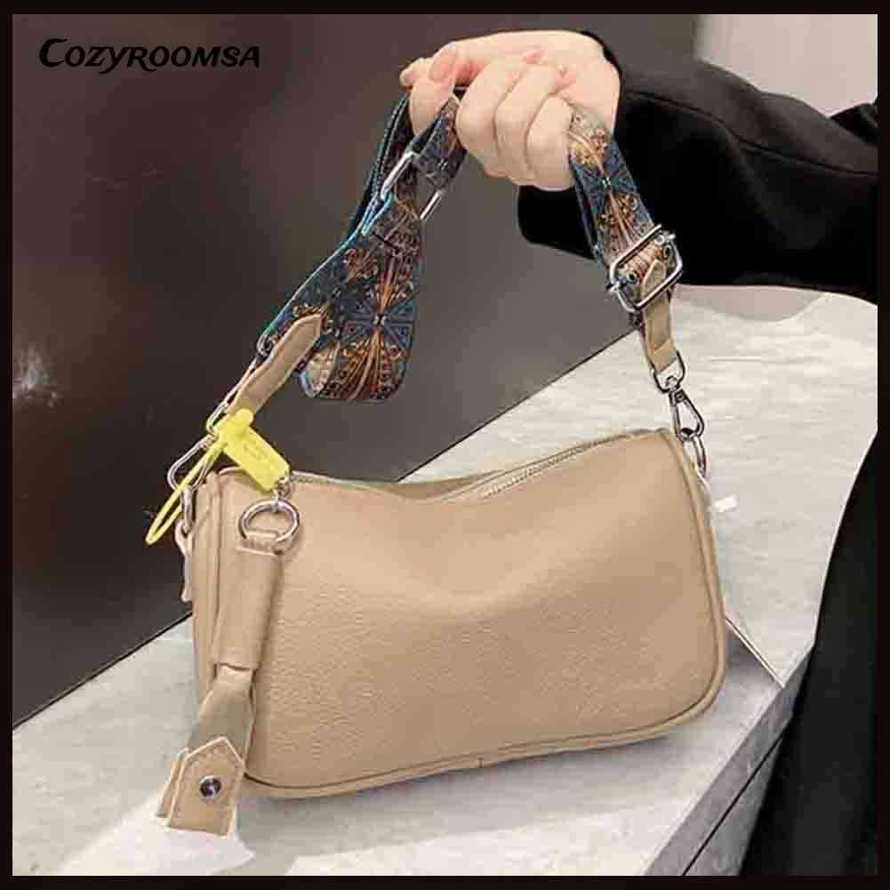 Túi Da Bò Đeo Chéo Thanh Lịch Dành Cho Nữ