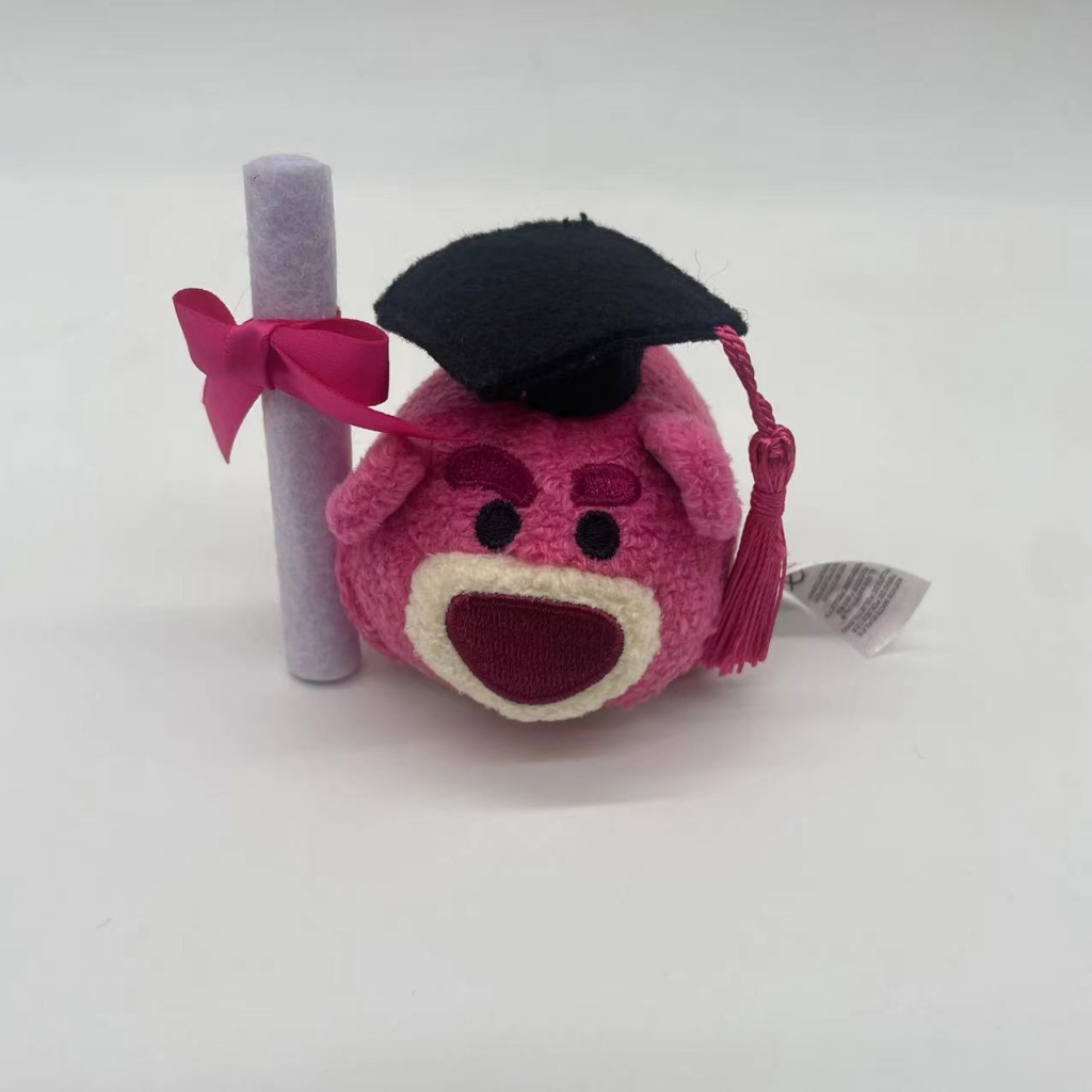 Tsumtsum Đồ Chơi Búp Bê Tốt Nghiệp Gấu Pooh Dâu Tây Ba Mắt Lau Màn Hình Quái Vật Dễ Thương Làm Quà Tặng