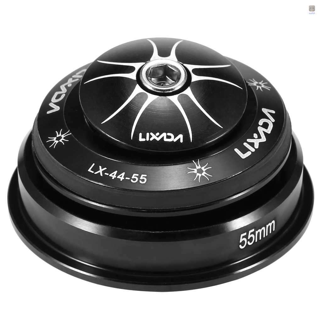 Lixada Bộ Tai Nghe Vòng Bi Bằng Hợp Kim Nhôm CNC Độ Chính Xác Cao Cho Xe Đạp