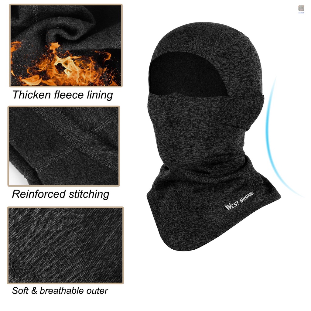 Mũ Lót Che Mặt Và Cổ Chống Gió Giữ Ấm Mùa Đông Cho Hoạt Động Thể Thao Ngoài Trời