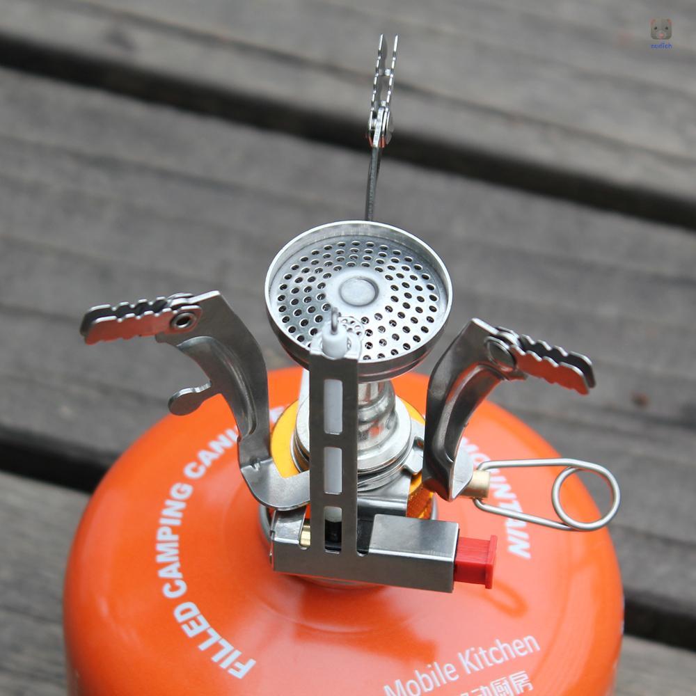 Bếp Gas Siêu Nhẹ Có Thể Gấp Gọn Kèm Hộp Chuyển Đổi Và Đổ Đầy Tiện Lợi