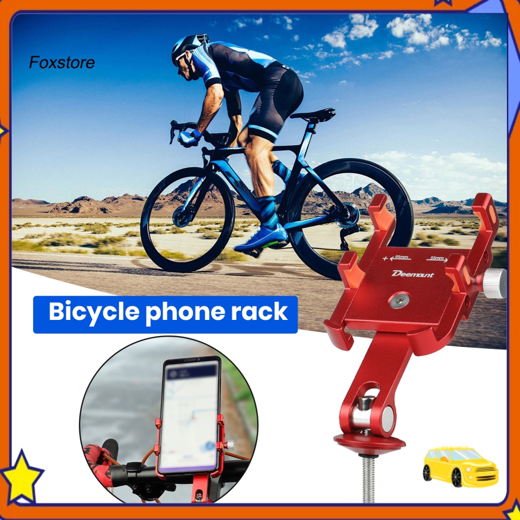 1 Bộ Giá Đỡ Điện Thoại Bằng Hợp Kim Nhôm Cho Xe Đạp Leo Núi