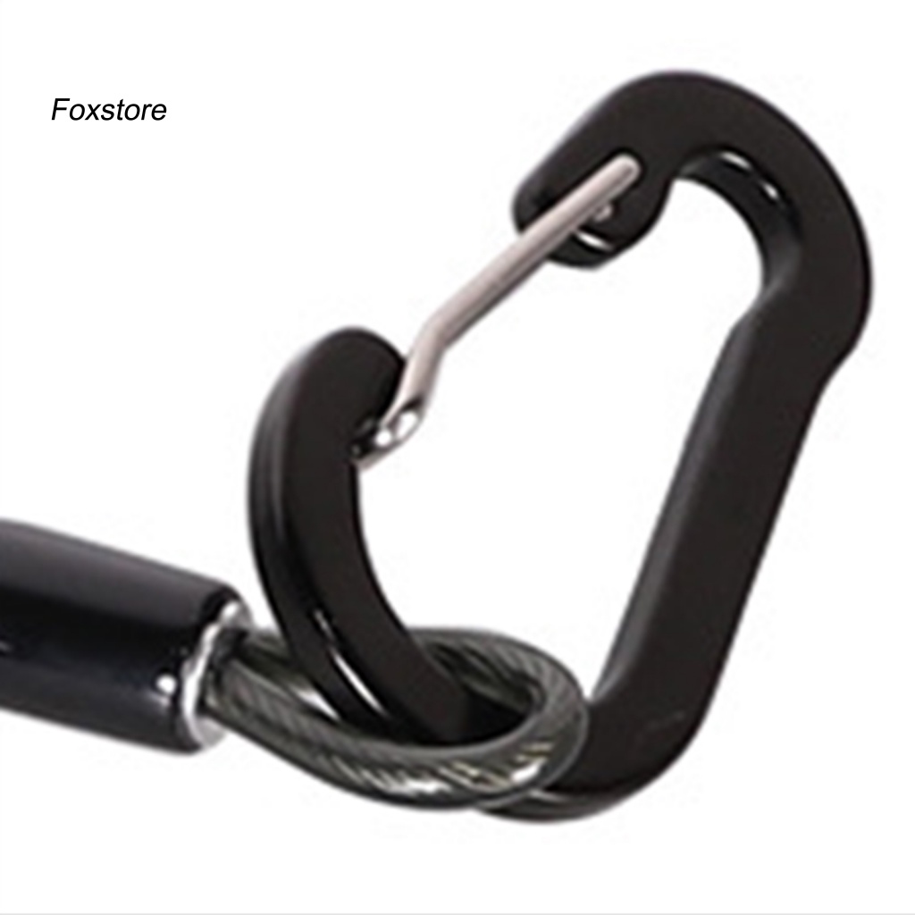 Móc Khóa Bằng Thép Không Gỉ Độ Co Giãn Cao Cho Câu Cá / Leo Núi