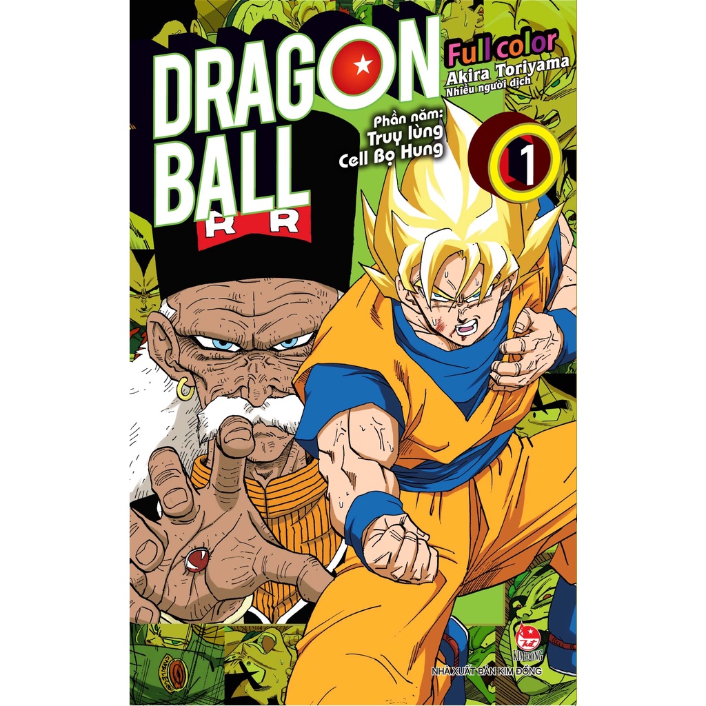 Sách Dragon Ball Full Color - Phần Năm: Truy Lùng Cell Bọ Hung - Tập 1