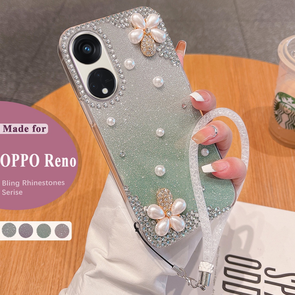 Ốp Điện Thoại Oppo Reno 8T 5G 4G Reno 8 7 4G 5G Reno 7Z 8Z 5G Reno 8 Pro 5G Reno 6 5 5G 4G Màu Gradient 3D Cho case