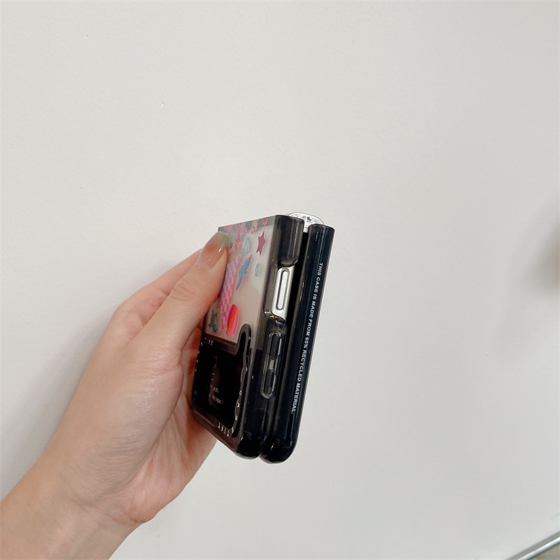 Ốp Điện Thoại Nắp Gập In Hình Công Chúa Disney Ariel CINDERELLA JASMINE Sang Trọng Cho Samsung Galaxy Z Flip 4 3 5G Z Flip 3 Flip4