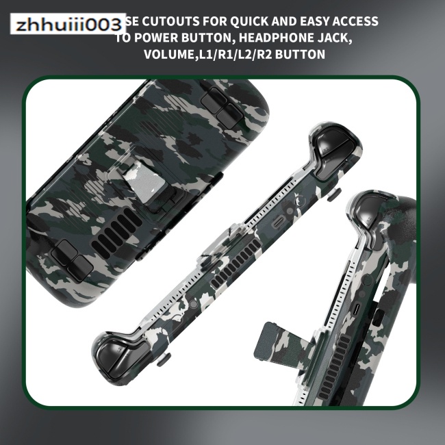 Ốp Bảo Vệ Máy Chơi Game Hơi Nước Siêu Mỏng Có Thể Tháo Rời Kèm Giá Đỡ Tiện Dụng