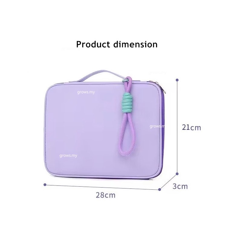 Túi Đựng Máy Tính Bảng Bảo Vệ Cho Ipad Air Pro 9.7",10.2",10.5",10.9"Túi Xách Tay 11 Inch Có Quai Đeo Chéo Dành Cho Nam Nữ