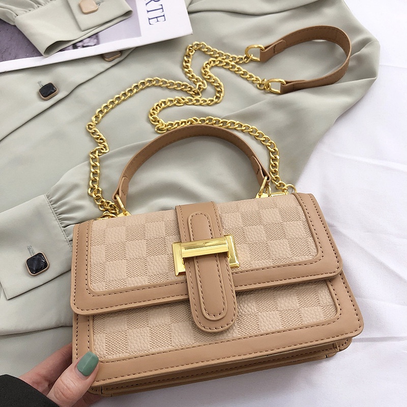 Túi Đeo Chéo Một Bên Vai Hình Vuông Nhỏ Đơn Giản Thời Trang Mùa Hè Phong Cách Hàn Quốc Cho Nữ