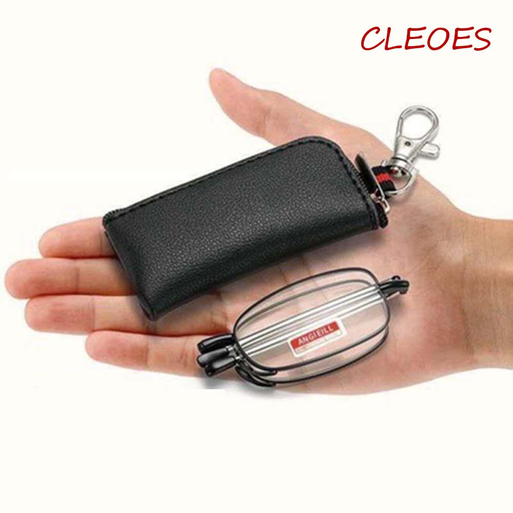 Kính Đọc Sách Gấp Được + 1.0 ~ + 4.0 Chống Bức Xạ Có Móc Khóa