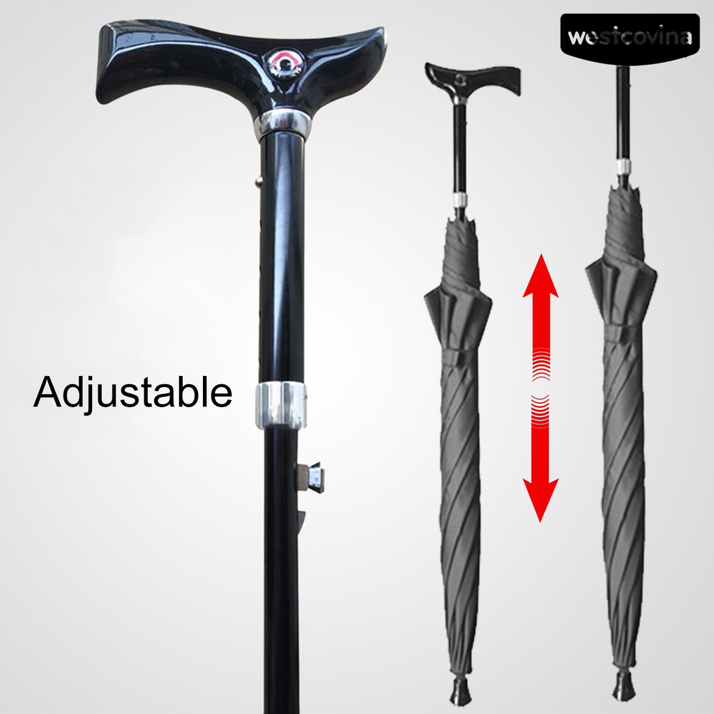 [COD]☁Dù Mở Tự Động Tay Cầm Dài Sáng Tạo Có Thể Thu Gọn