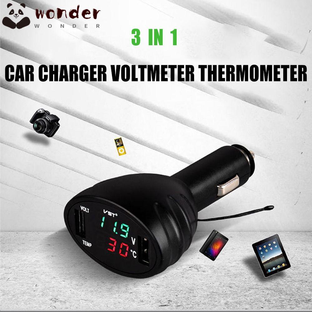 Thiết Bị Sạc Pin Hai Cổng USB 12V / 24V Cho Xe Hơi