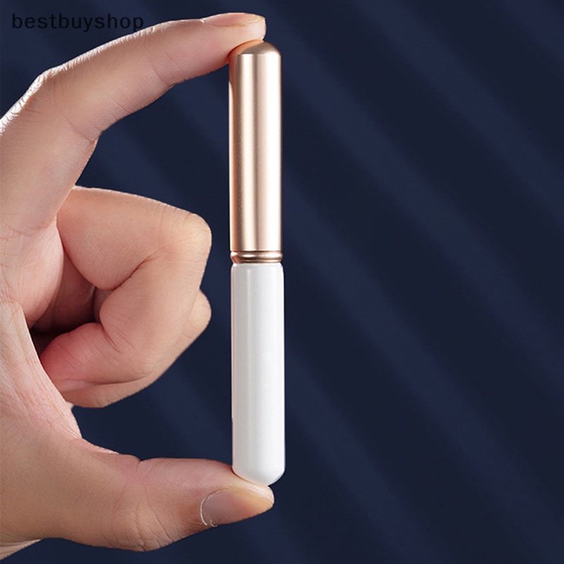 Cọ Tô Son Môi Đầu Tròn Mini Có Nắp Đậy YHN