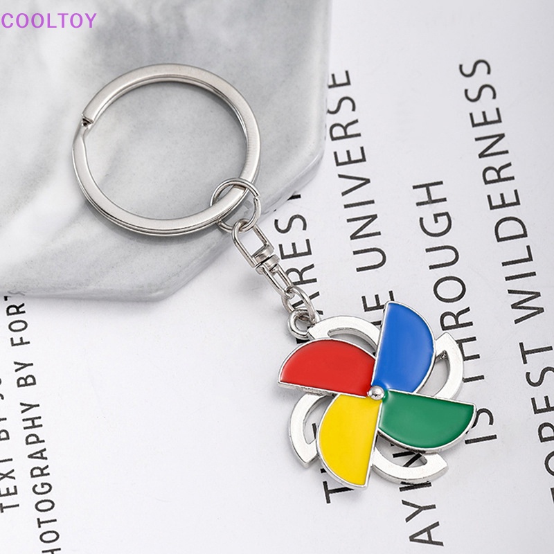 Cooltoy Móc Khóa Hình Cối Xay Gió Nhiều Màu Sắc Giải Tỏa Căng Thẳng Cho Túi Xách / Xe Hơi
