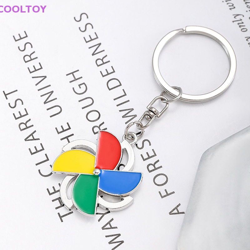 Cooltoy Móc Khóa Hình Cối Xay Gió Nhiều Màu Sắc Giải Tỏa Căng Thẳng Cho Túi Xách / Xe Hơi