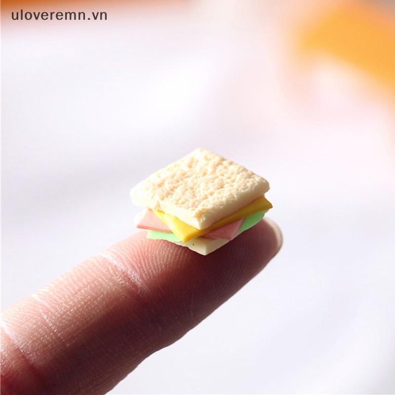 1 Set Mô Hình Bữa Sáng Mini Cho Nhà Búp Bê