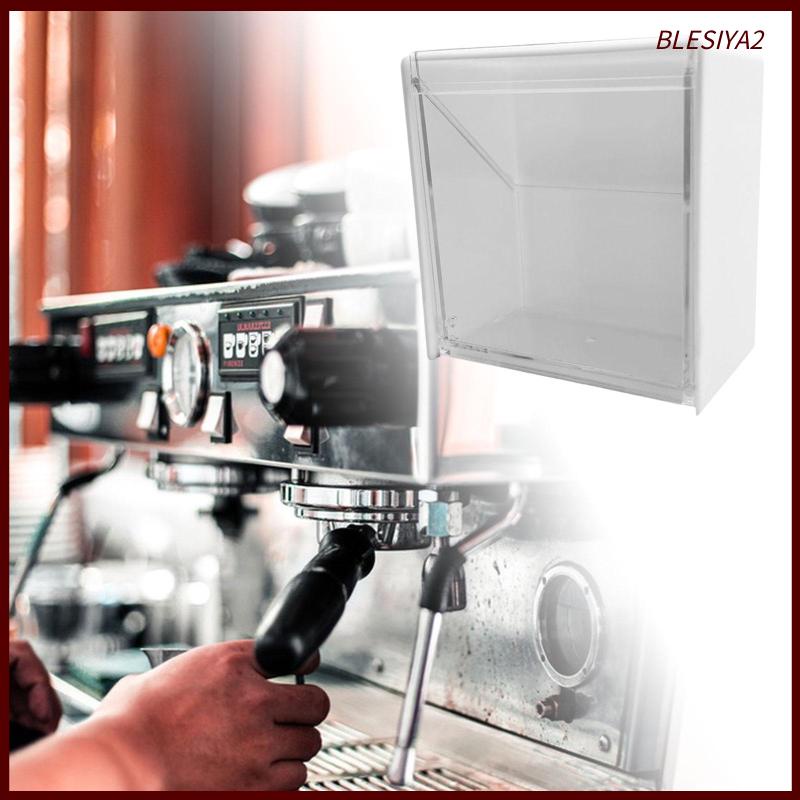 Hộp Lọc Cà Phê Kèm Giá Đỡ Chống Bụi Bẩn Tiện Dụng Cho Quán Cà Phê / Cửa Hàng Blesiya2