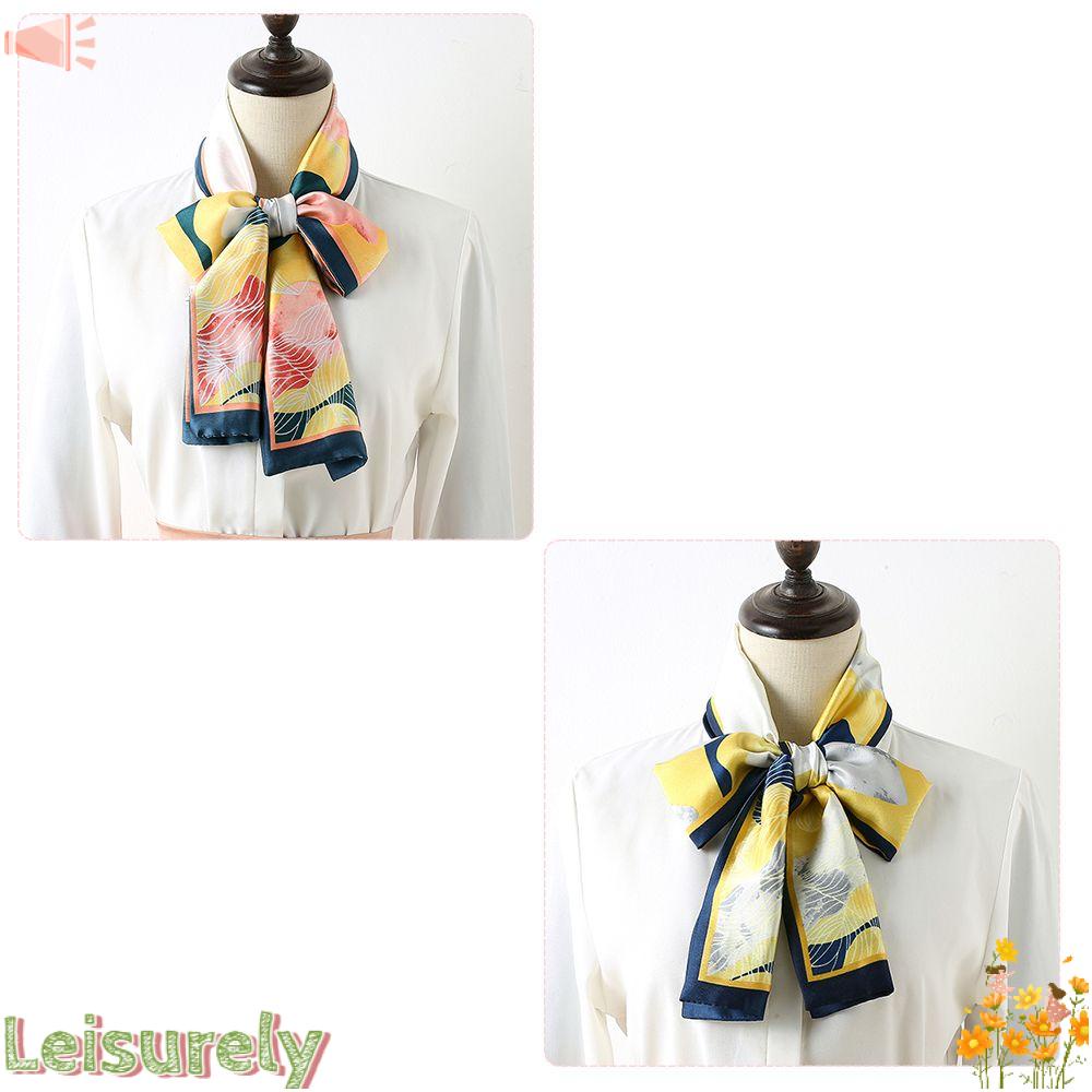 Khăn Quàng Cổ Bằng Lụa Mềm Mại Thời Trang Cho Nữ