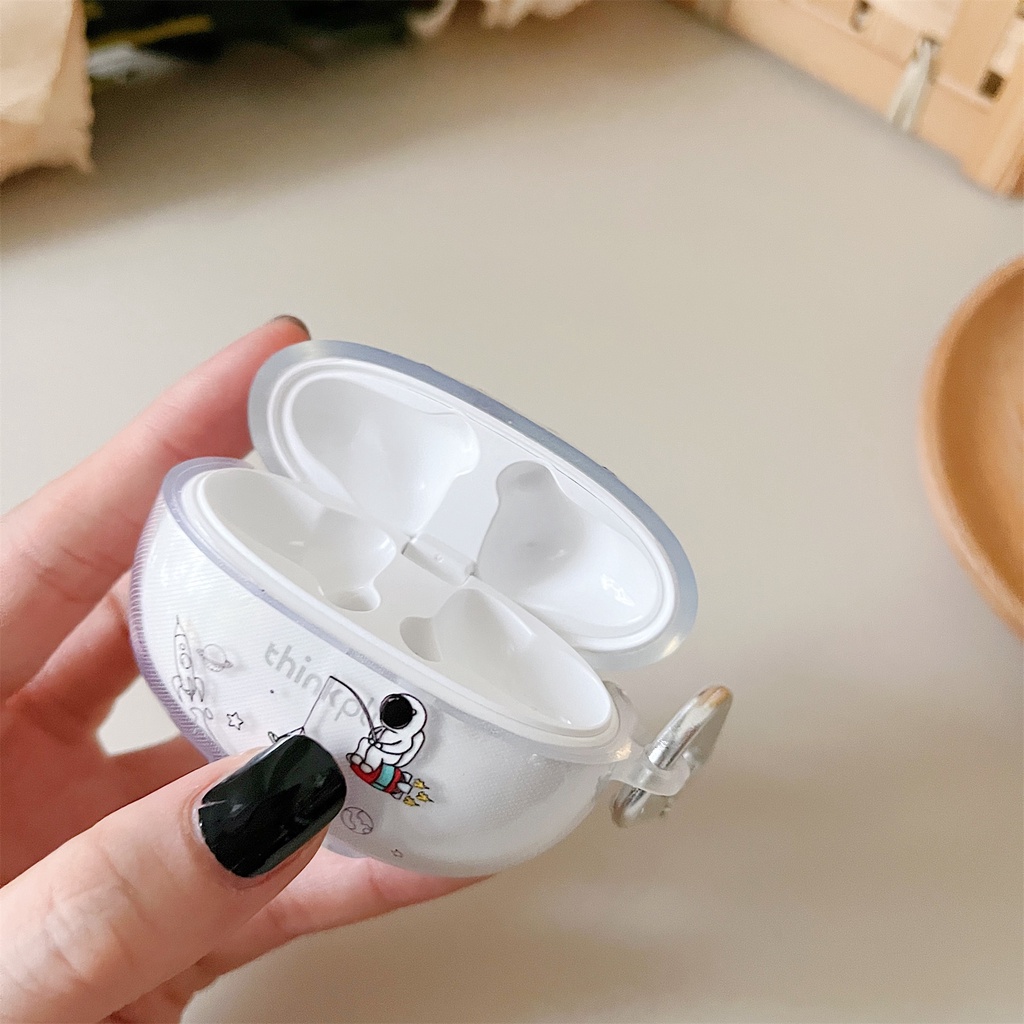 Vỏ Bảo Vệ Hộp Sạc Tai Nghe Bluetooth Không Dây Lenovo XT88 Bằng TPU Mềm Trong Suốt Đơn Giản