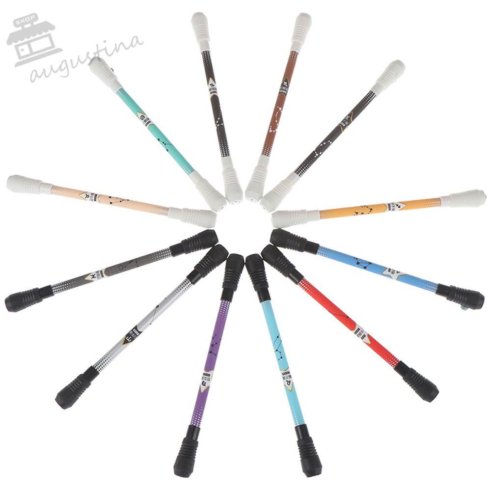 Bút Bi Nước Ngòi 0.5mm In Họa Tiết AUGUSTINA Dễ Thương Cho Học Sinh / Văn Phòng