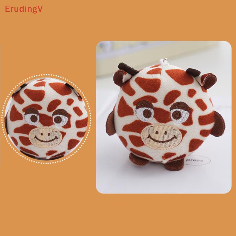 1 Thú Nhồi Bông Hình Động Vật [ErudingV] [ErudingV] Mặt Dây Chuyền Hình Sư Tử / Hổ / Hươu Cao Cổ / Voi / Báo /