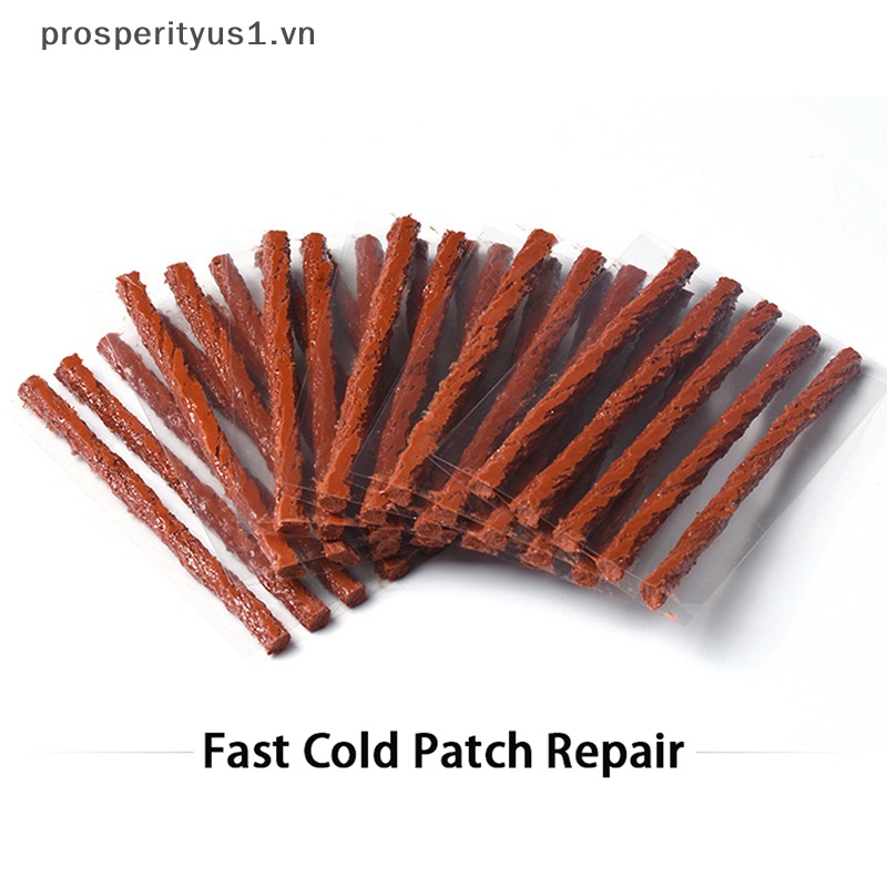 1 [prosperityus1] Bộ 20 Miếng Keo Dán Vá Lốp Không Ruột Dùng Cho Sửa Chữa Khẩn Cấp [VN]