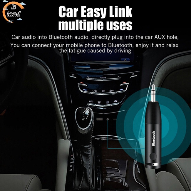 Bộ Thiết Bị Nhận Tín Hiệu Âm Thanh Bluetooth 5.0 Không Dây Đầu Ra 3.5mm Chuyên Dụng Cho Xe Hơi