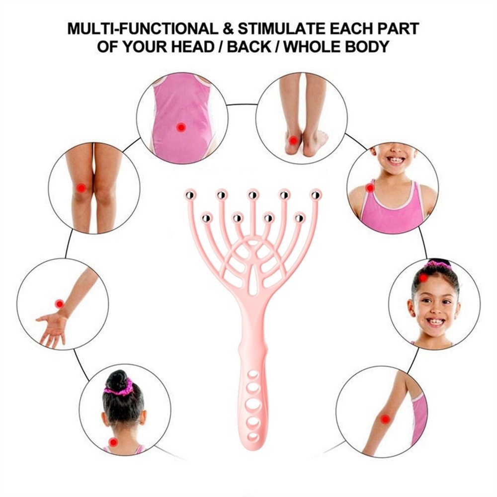Dụng Cụ Mát Xa Da Đầu Thư Giãn Cơ Thể Giảm Căng Thẳng
